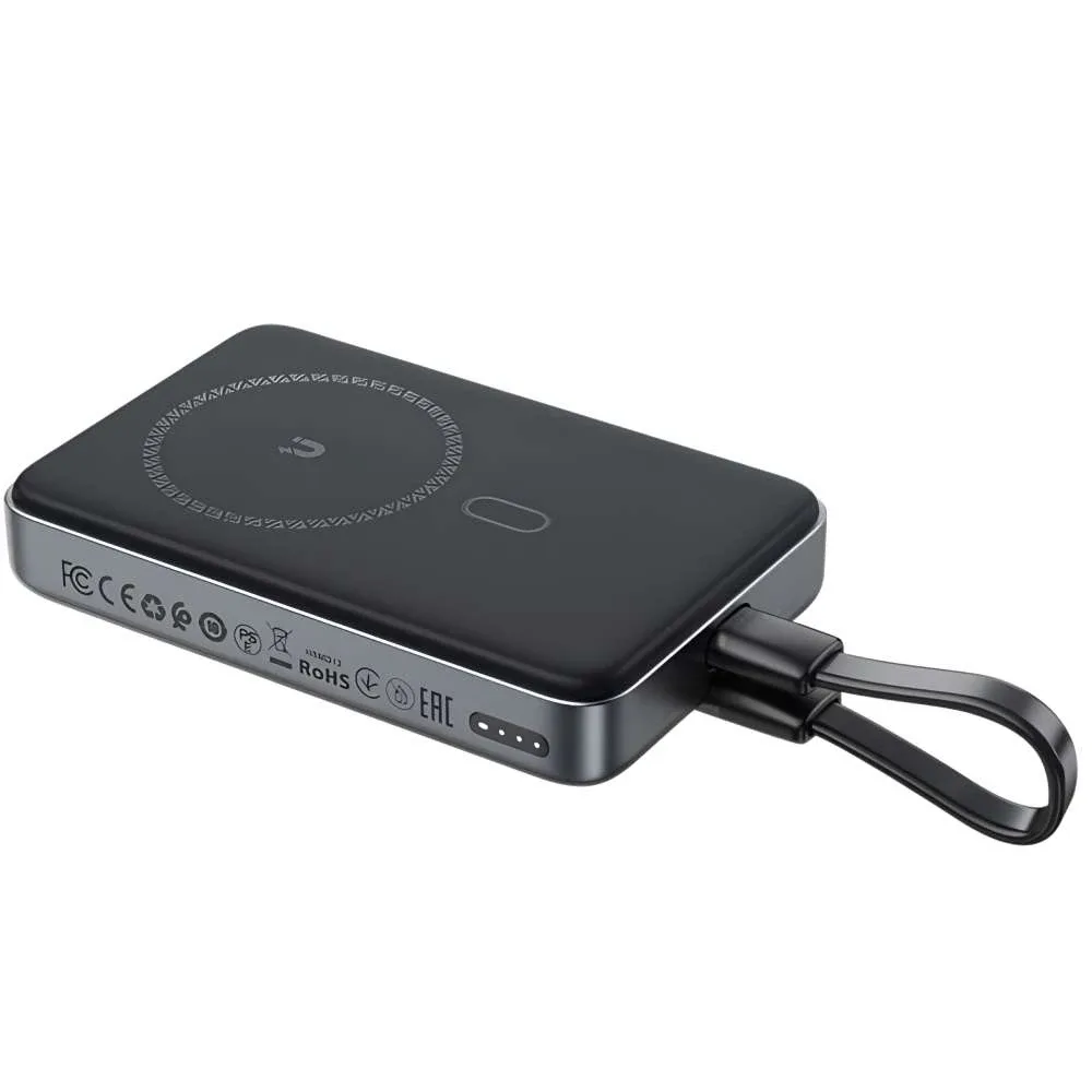 Power Bank Acefast M10 PD 30W Magnetic fast wireless charge with cable 10000mAh — фото 1