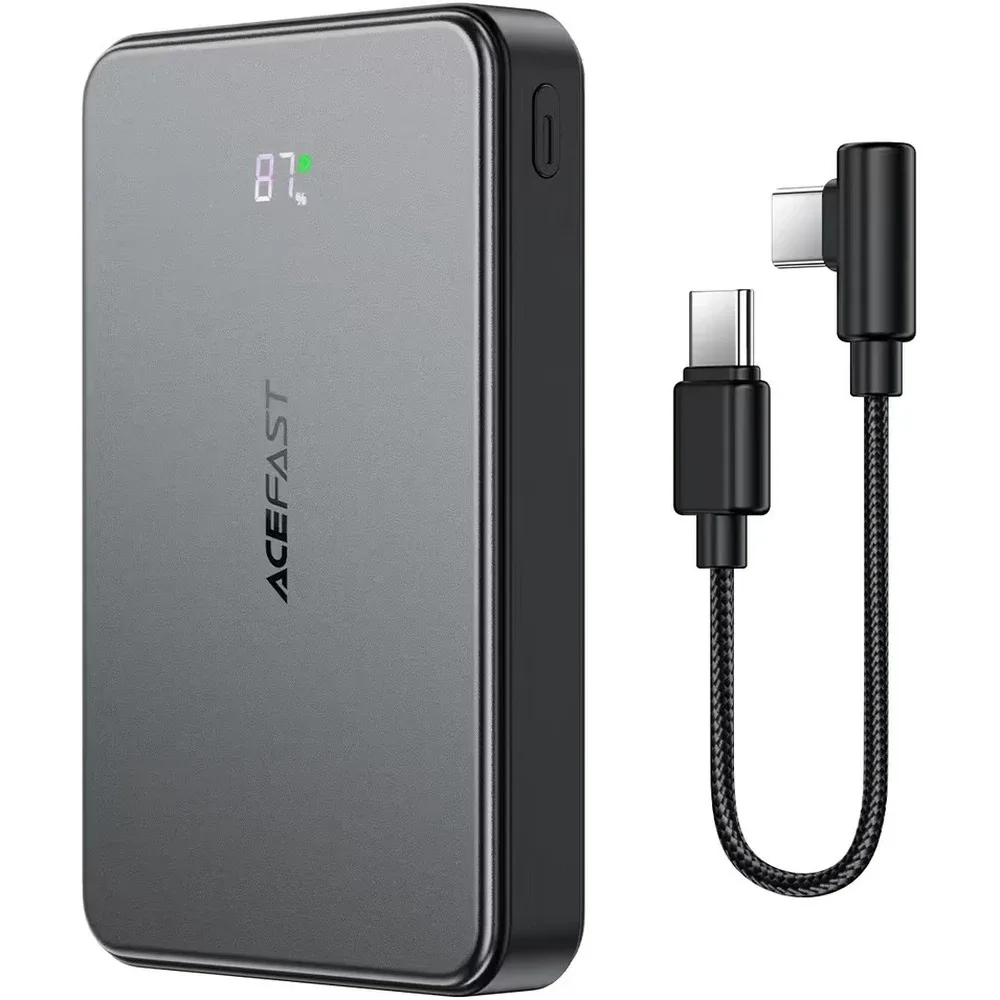 Power Bank Acefast M31 22.5W Magnetic Fast Charging with cable 10000mA — фото 1
