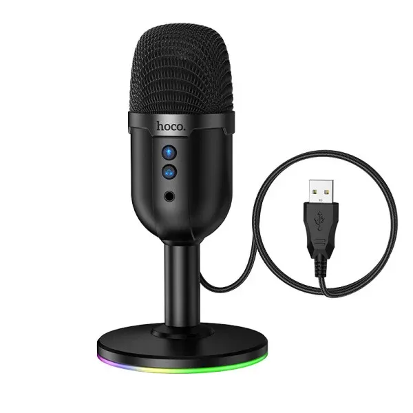 Мікрофон настільний HOCO L25 Bright USB — фото 1
