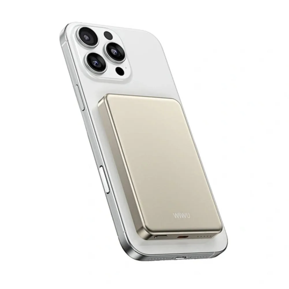 Power Bank WiWU Ultra Thin Magnetic P15 5000mAh — фото 2